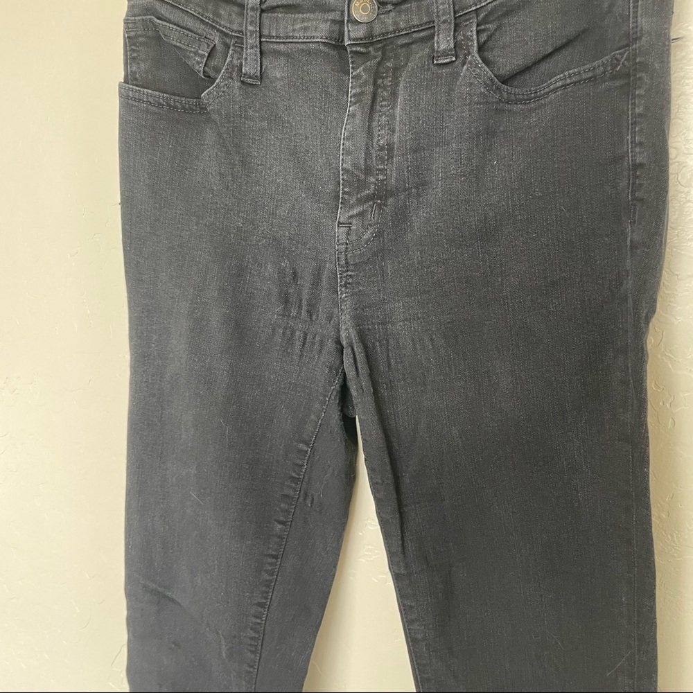 Madewell Roadtripper Skinny Jeans Black Dark Wash High Rise Denim - Picture 3 of 8